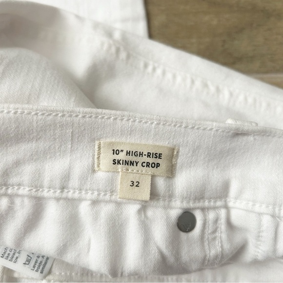 New Madewell 10” High Rise Skinny Crop Jeans | Size 32 - Picture 7 of 8